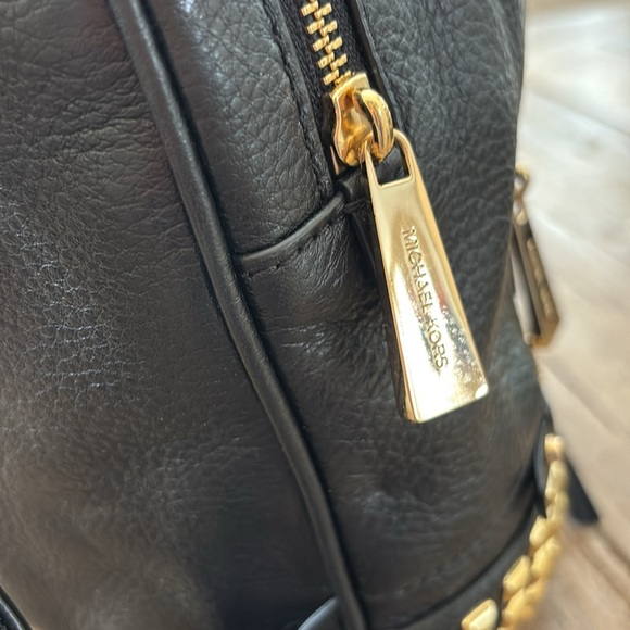MICHAEL Michael Kors Black MD PYR STUD Leather Backpack w/dustbag NWT main image 11